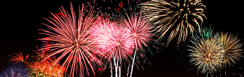 photo of fireworks